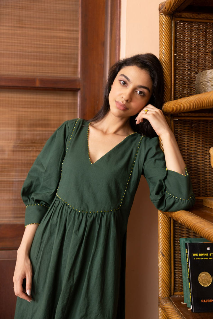 Allure Kurta Set - Green (Set of 2)