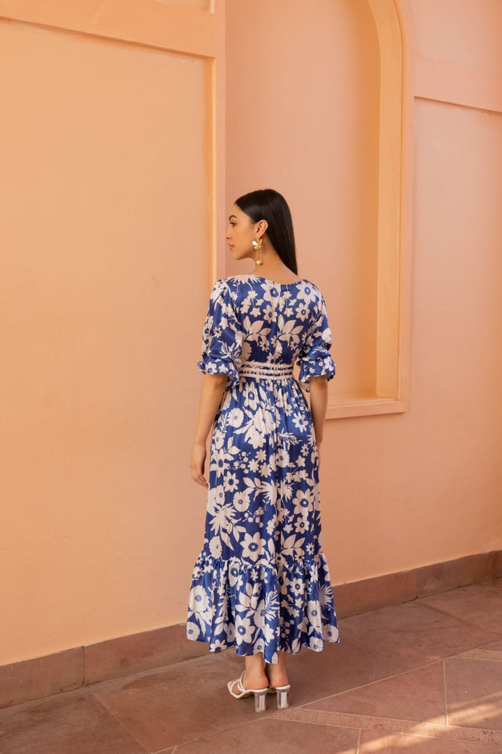 Dream Dress - Oasis Blue Print