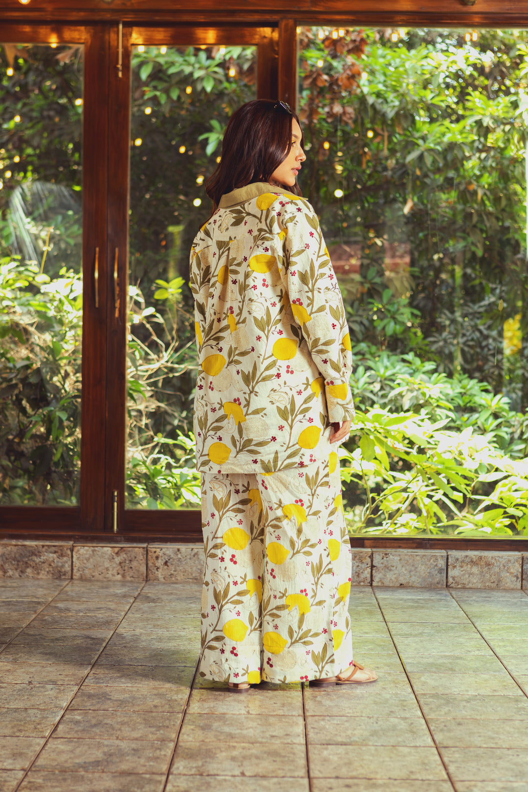 Lemon leaf pants