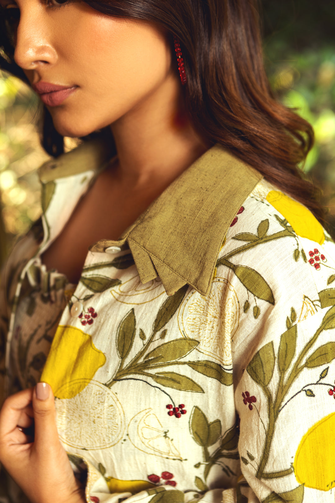 Lemon leaf bralette