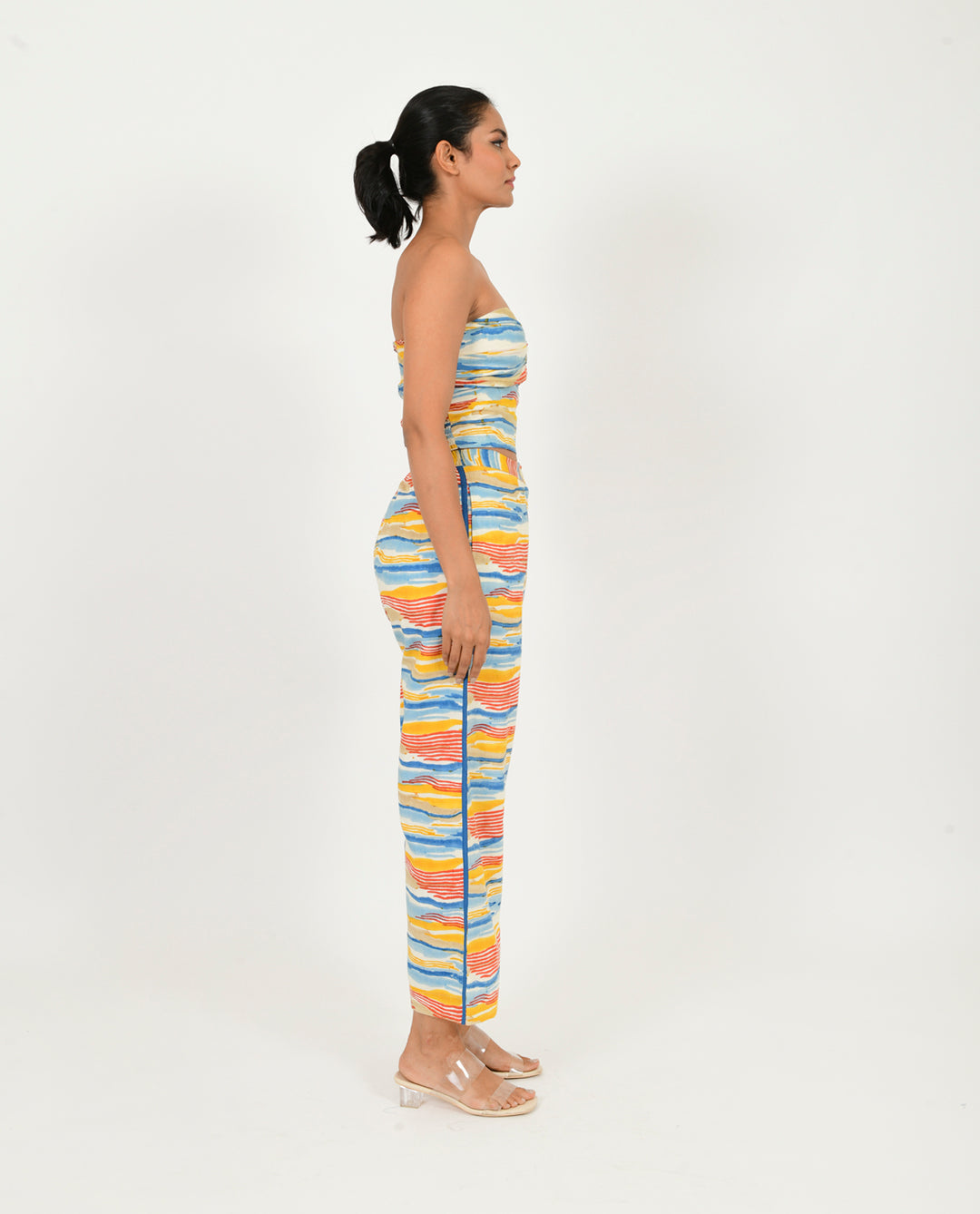 Wave Tube Top/pant Co- Ord Set