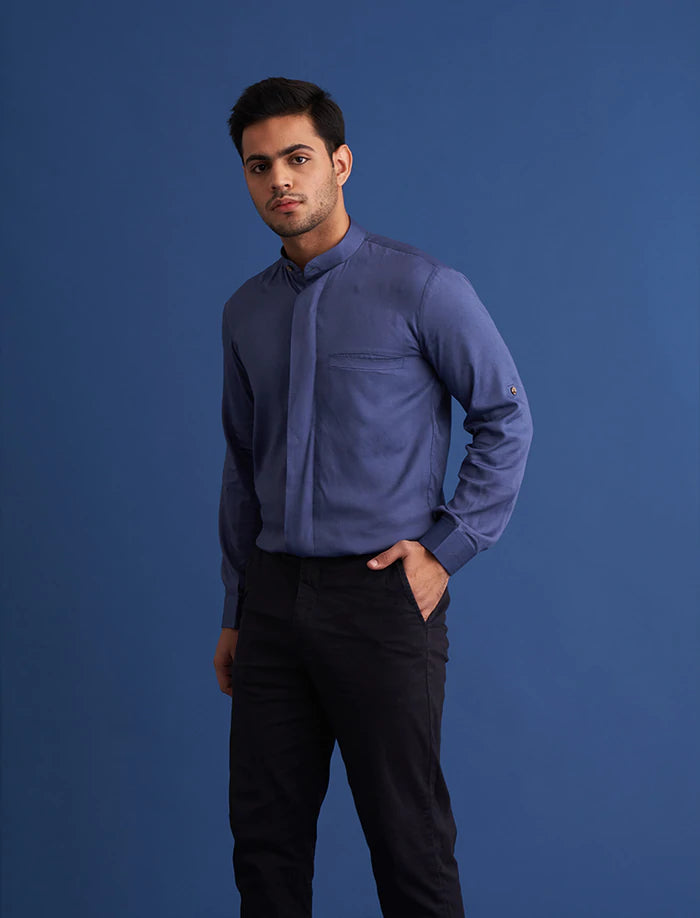 Oxford Shirt - Navy Blue
