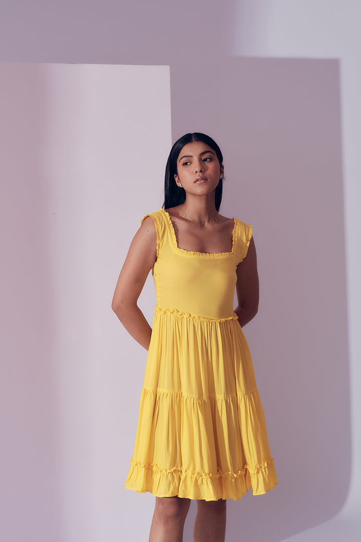 Sabana Dress - Sunrise Yellow