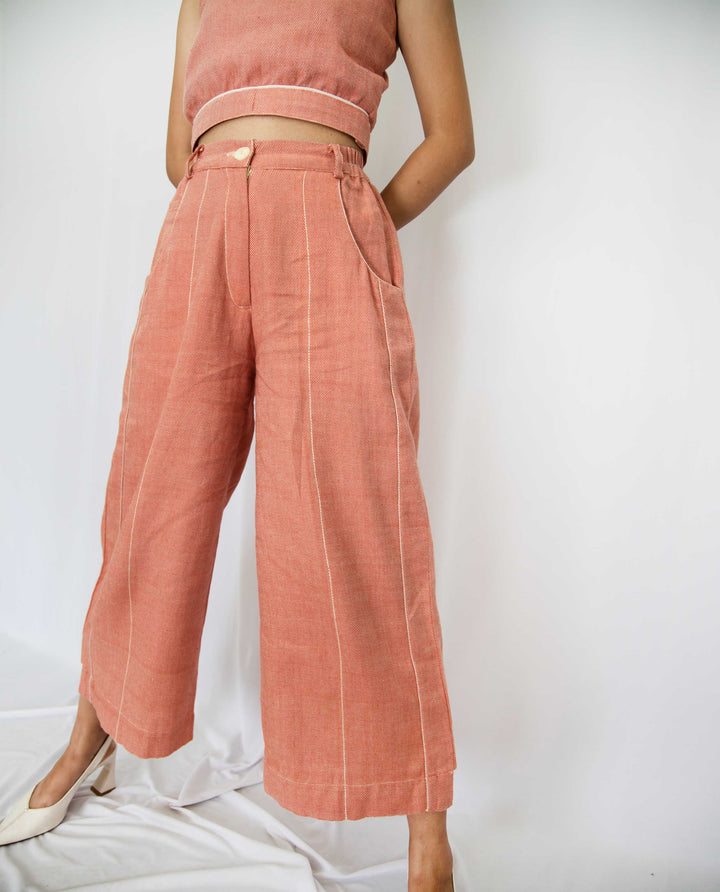 OUTTA SIGHT CORAL CO-ORD (SET OF 2)