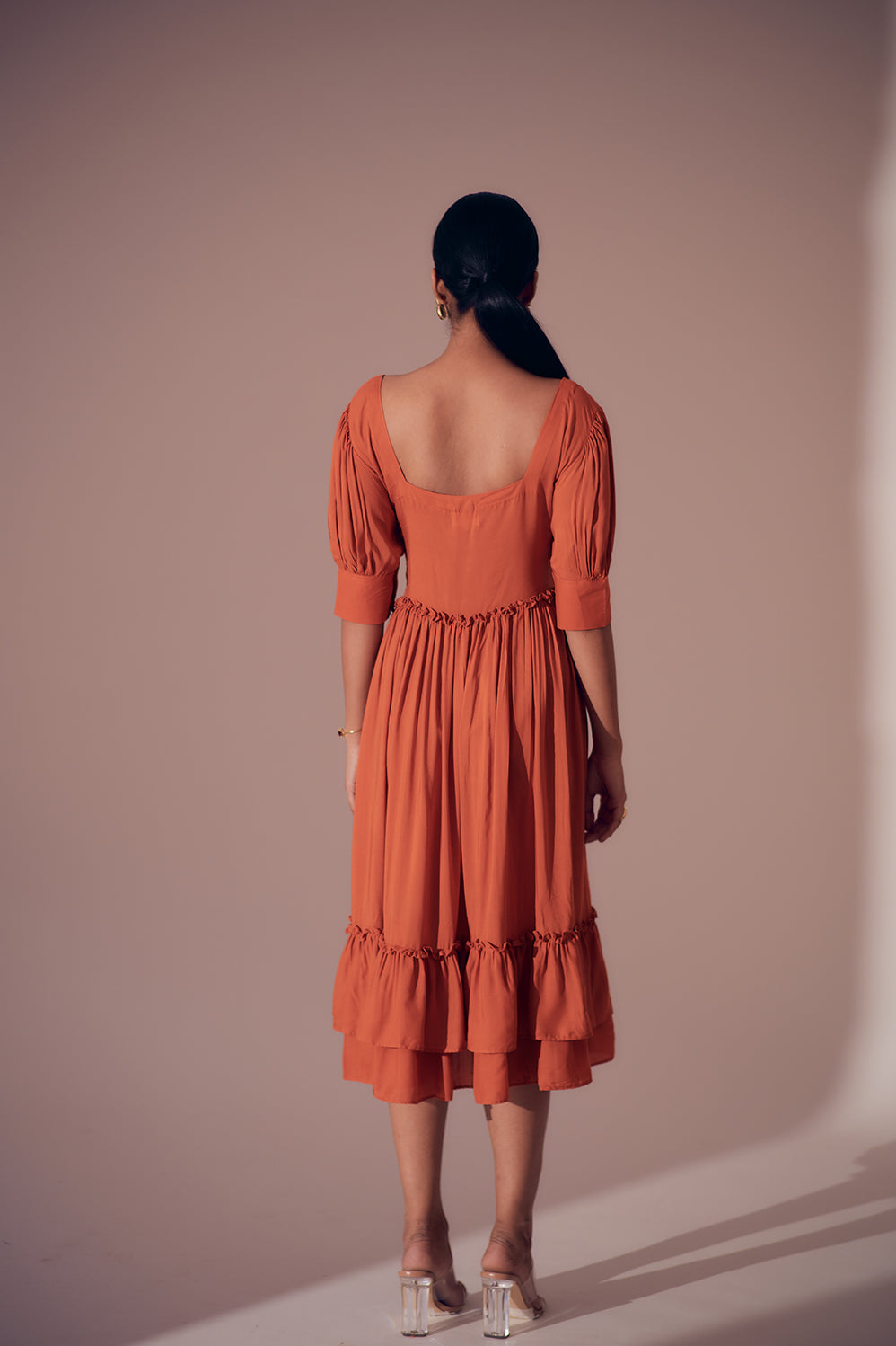 Ibiza Dress - Sunset Orange