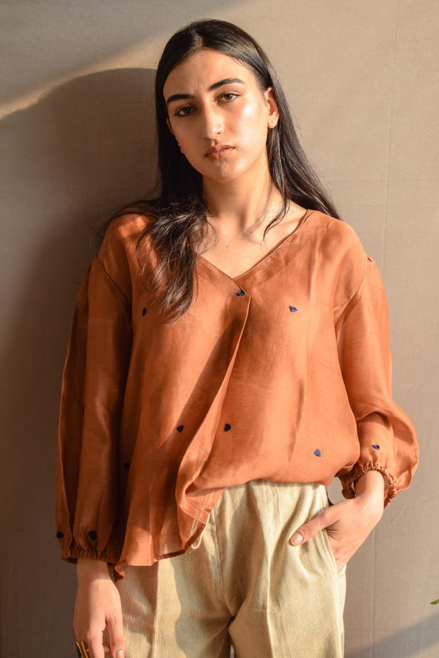 BROWN ODYSSEY TOP