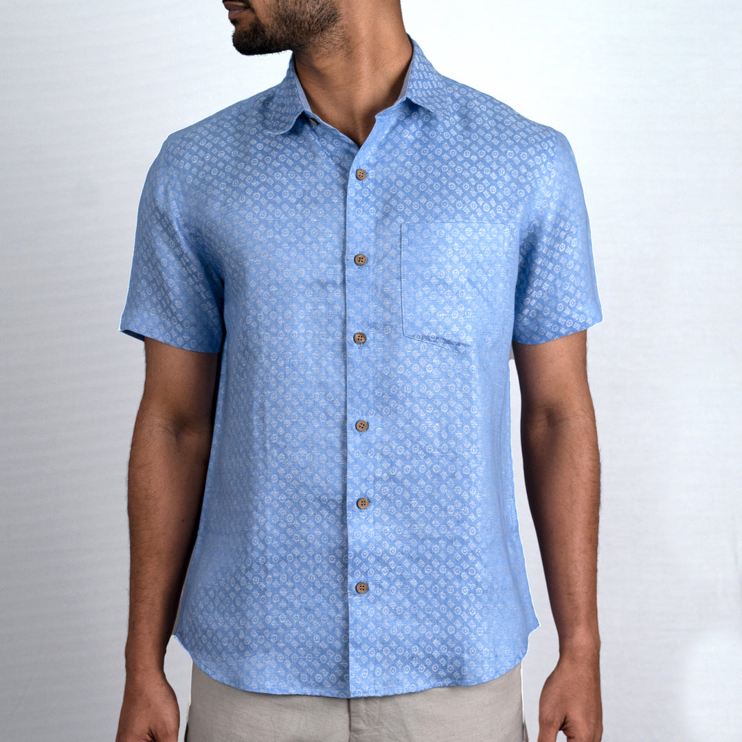 Deacon - Light Blue Shirt