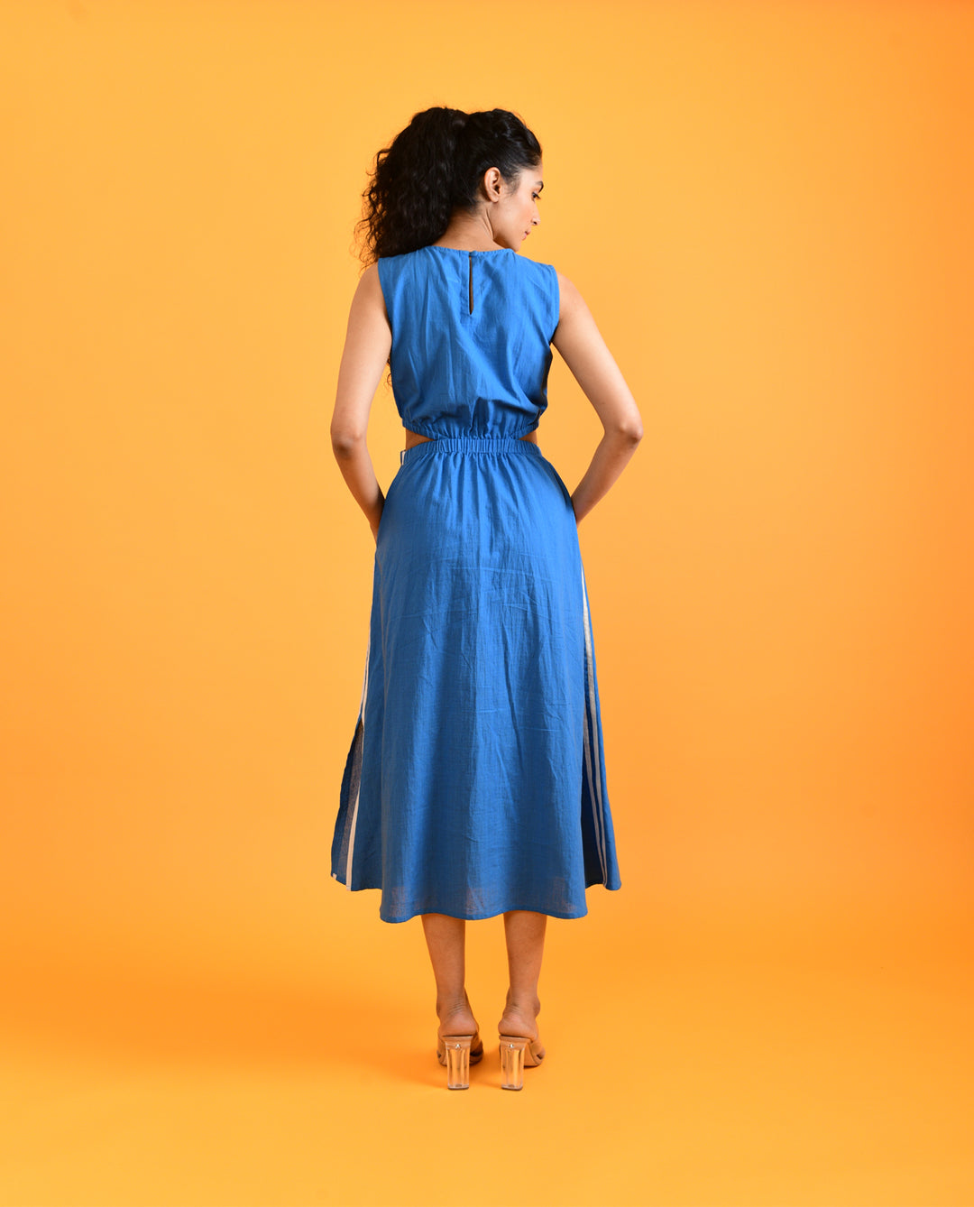 Egyptian Blue Cut Dress