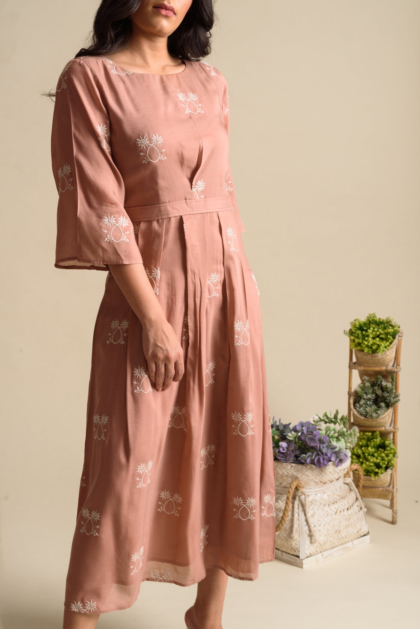 ROSE ORANGE DRESS