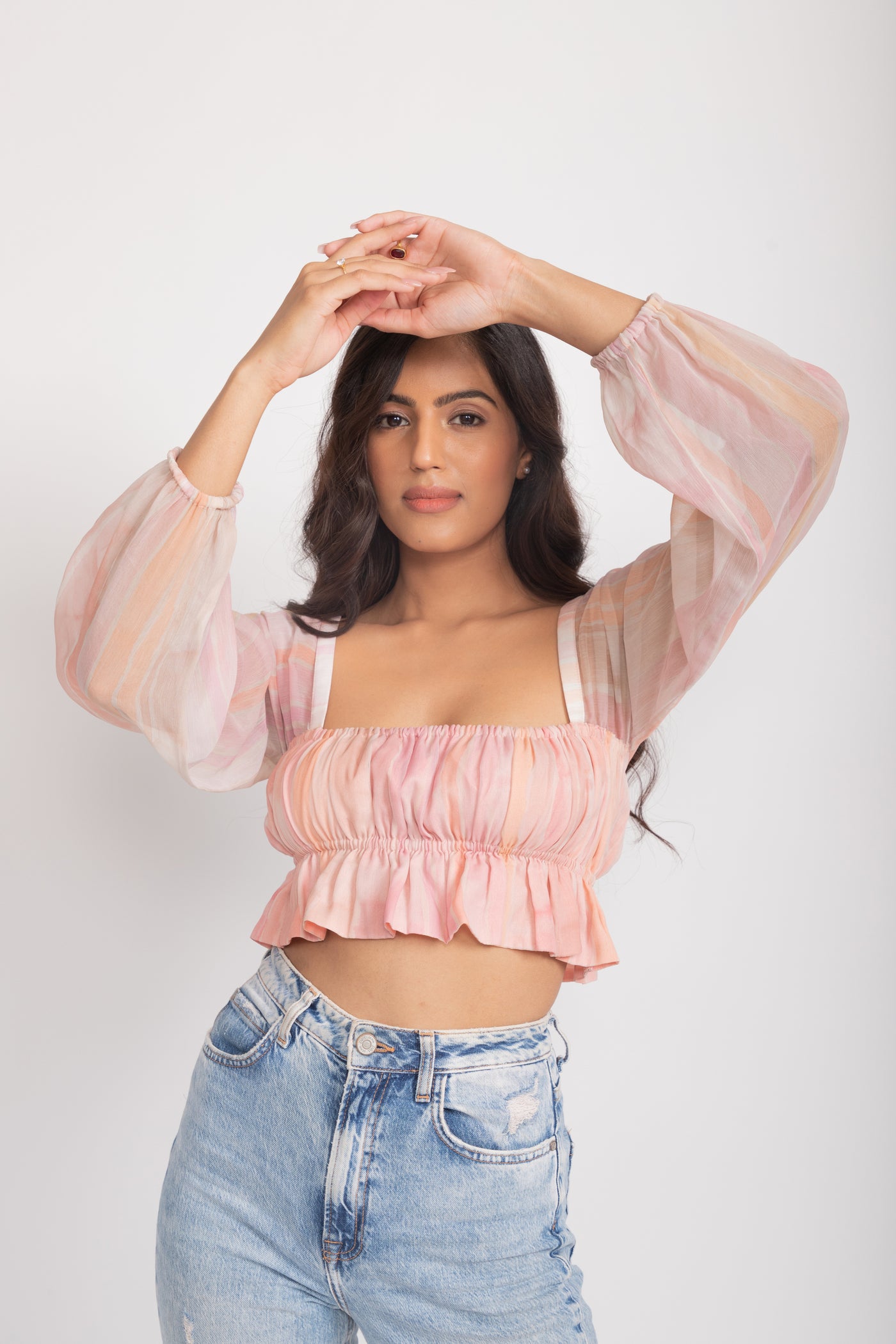 MAIA FRILLED TOP