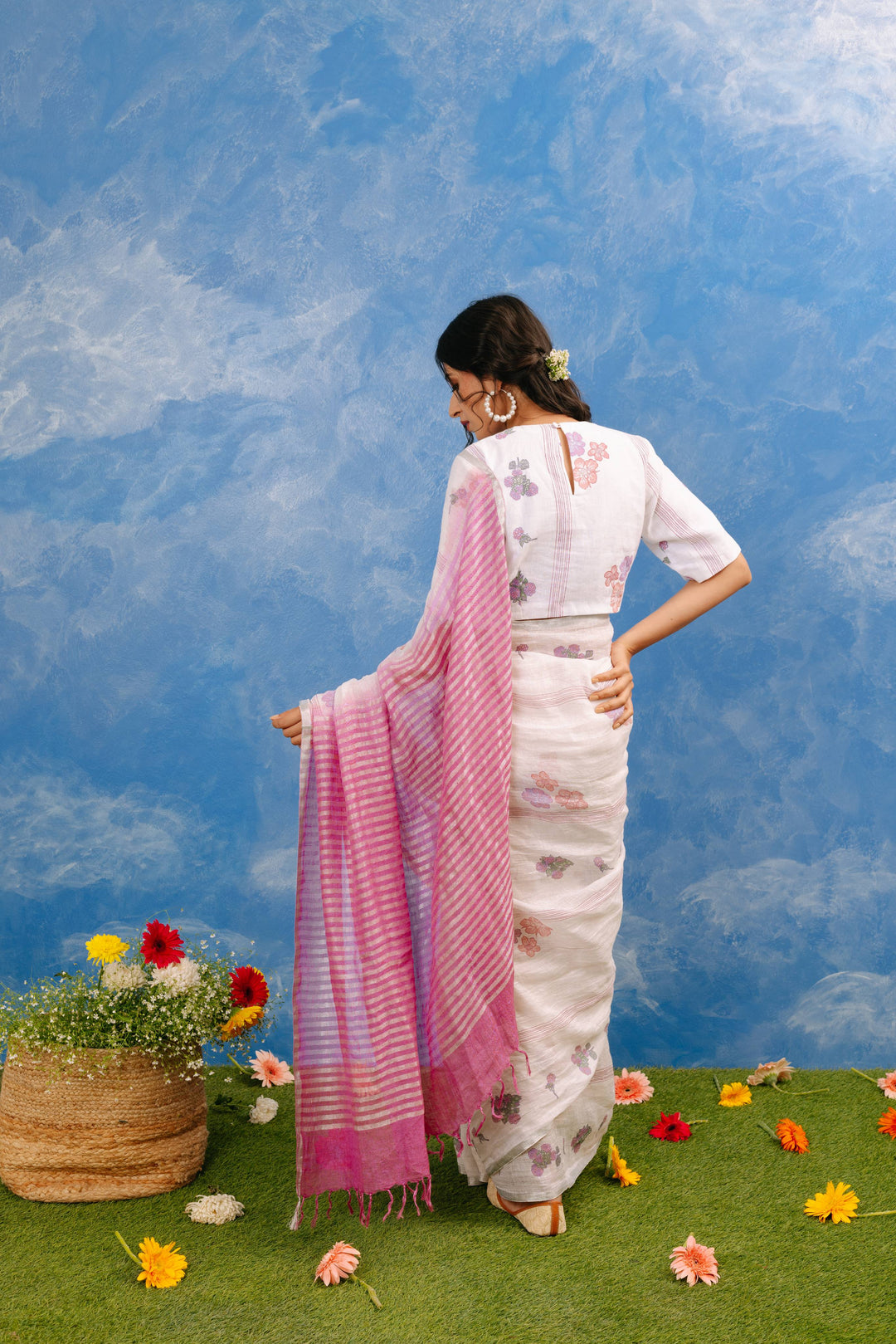 Doon Linen Sari