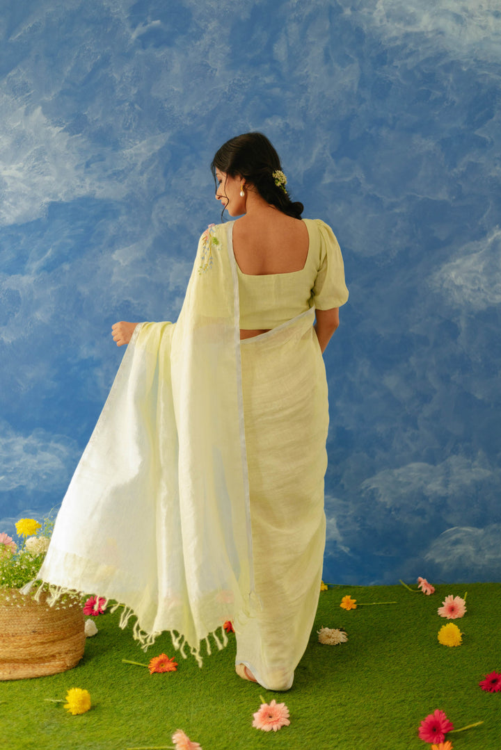 Aaftab Linen Sari