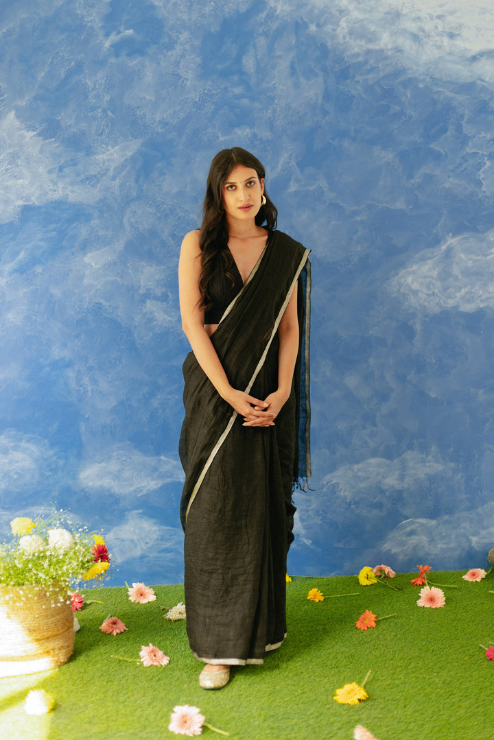 Shatee Linen Sari