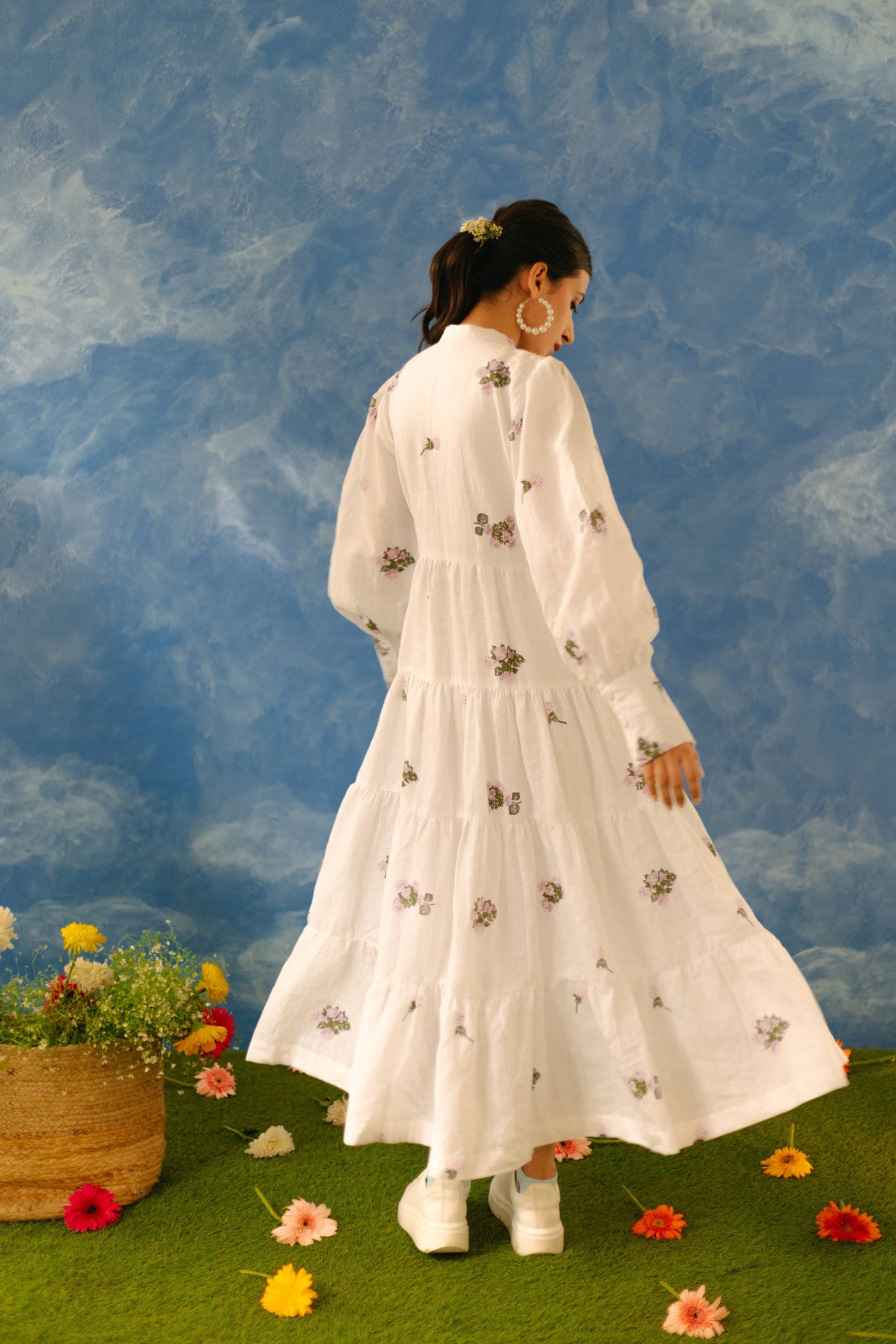 Rasbhari Linen Dress