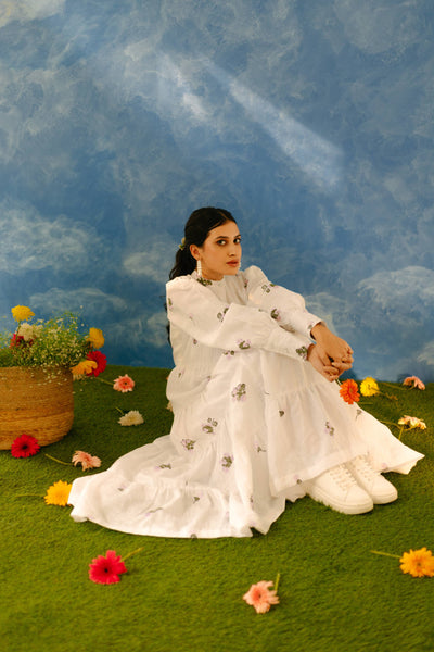 Rasbhari Linen Dress