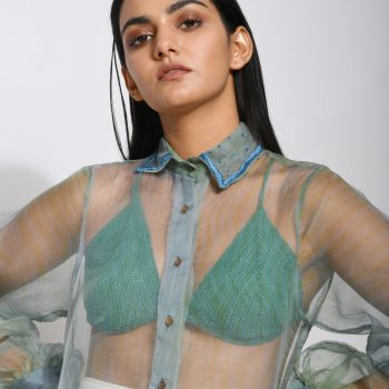 Sea Waves Organza Shirt