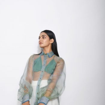 Sea Waves Organza Shirt